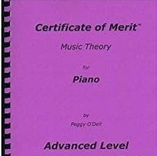 Level 10 Advanced Certificate of Merit Music Theory for Piano PODell